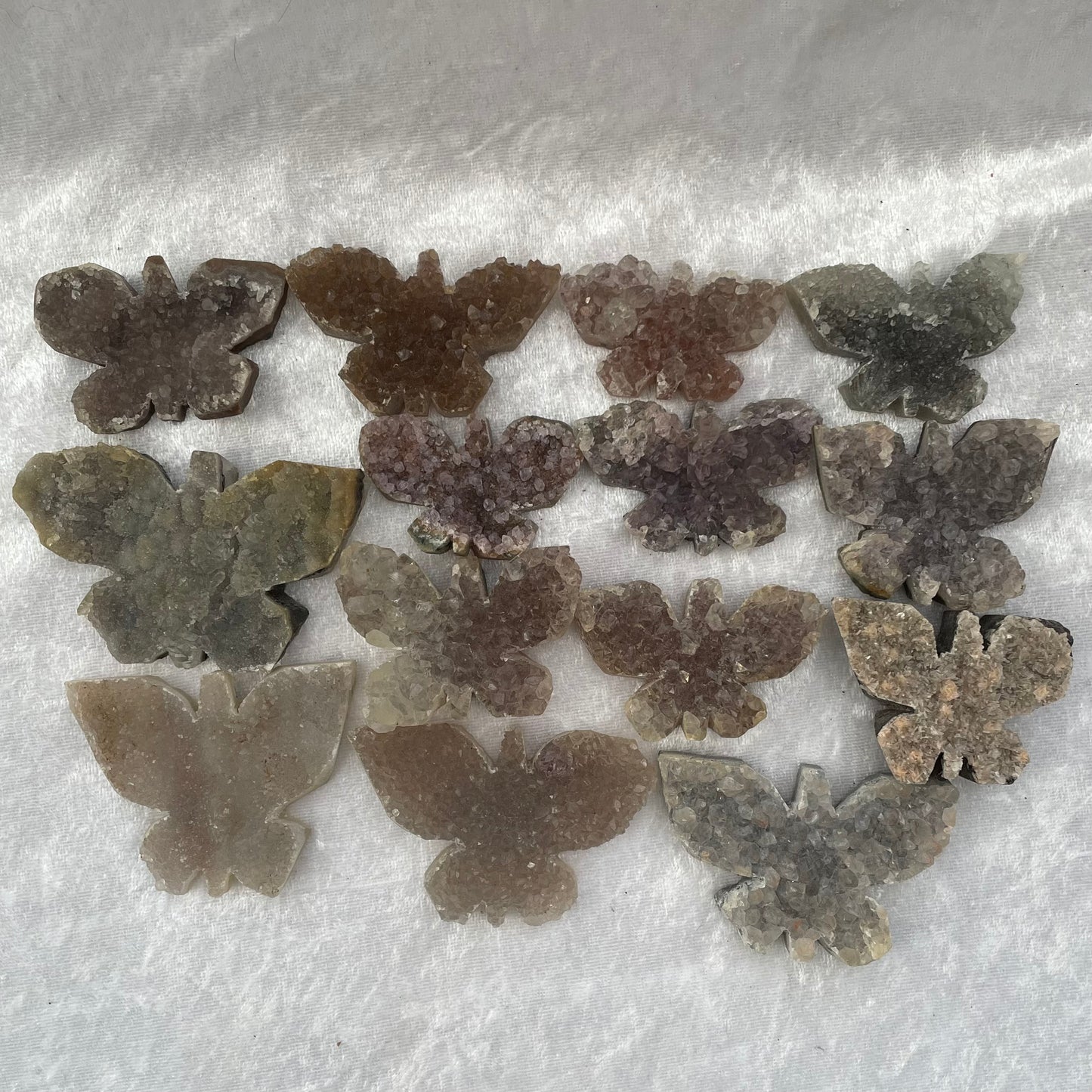Amethyst Butterfly Clusters