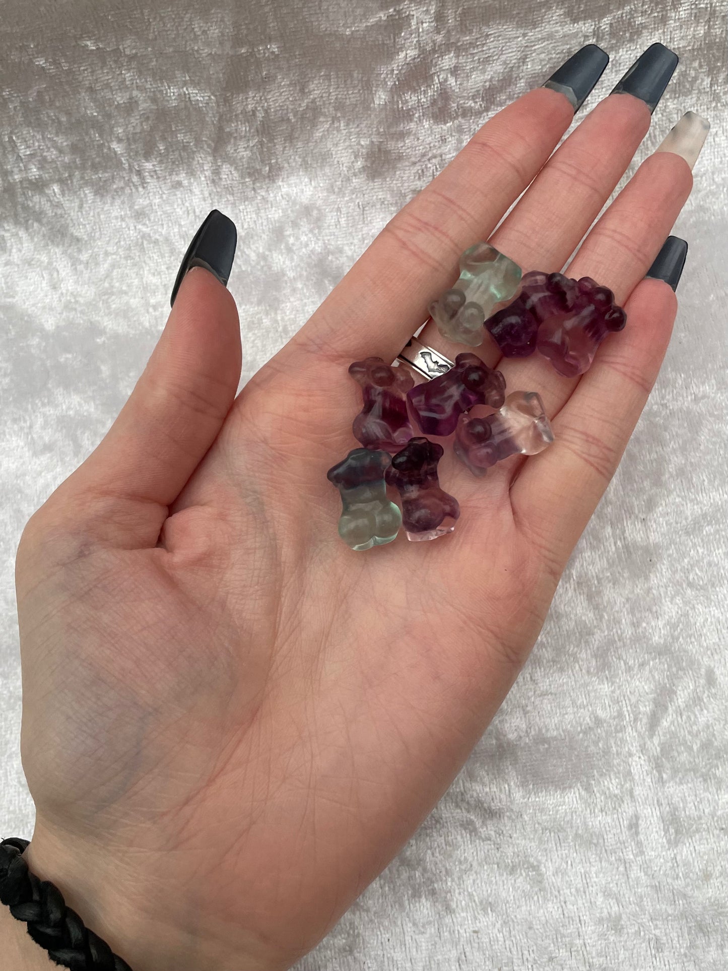 Mini Rainbow Fluorite Torsos