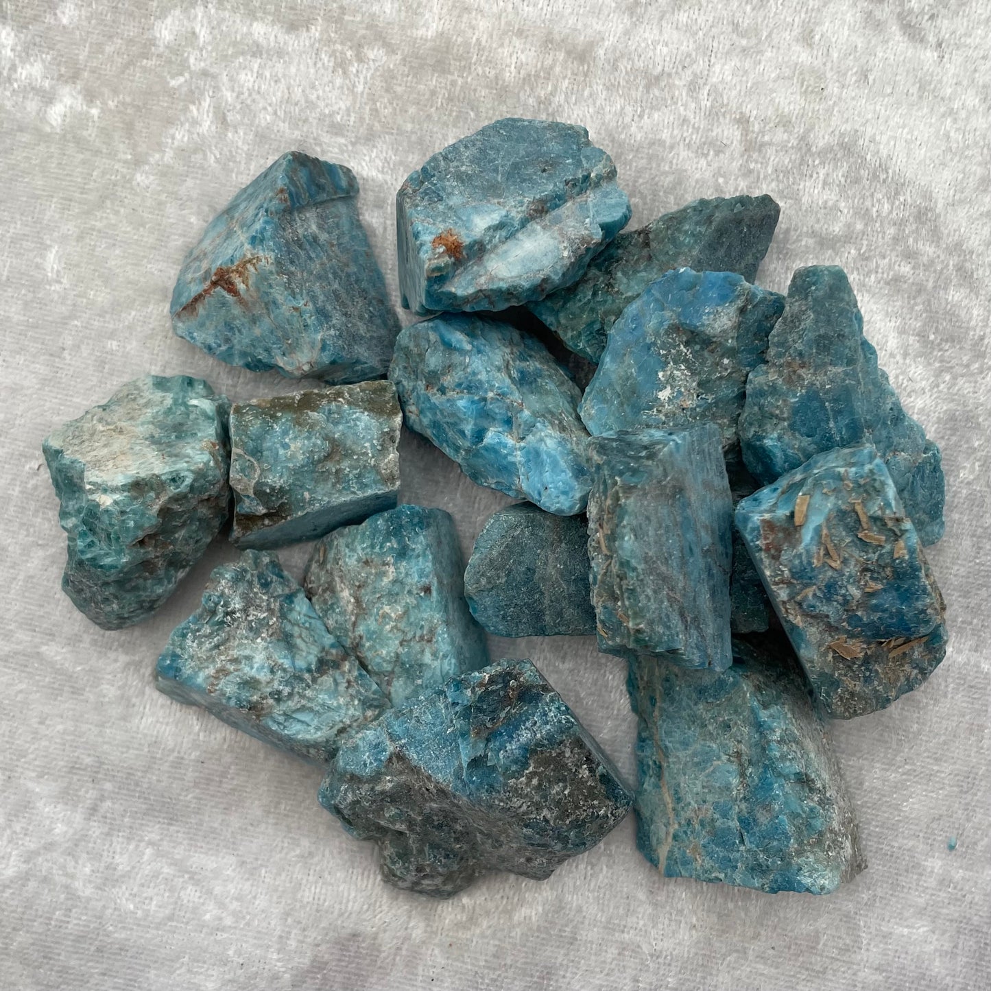 Rough Blue Apatite