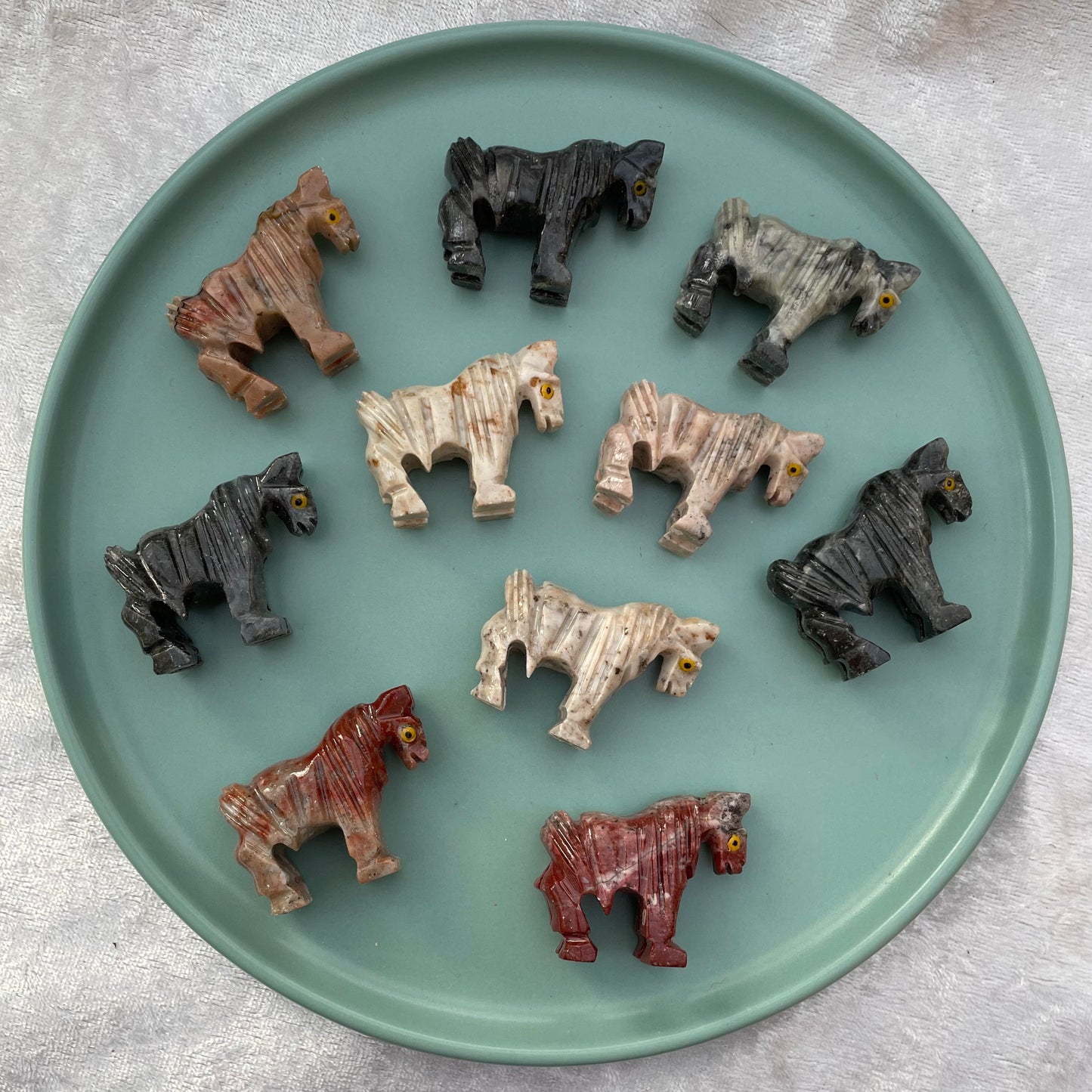 Soapstone Horses