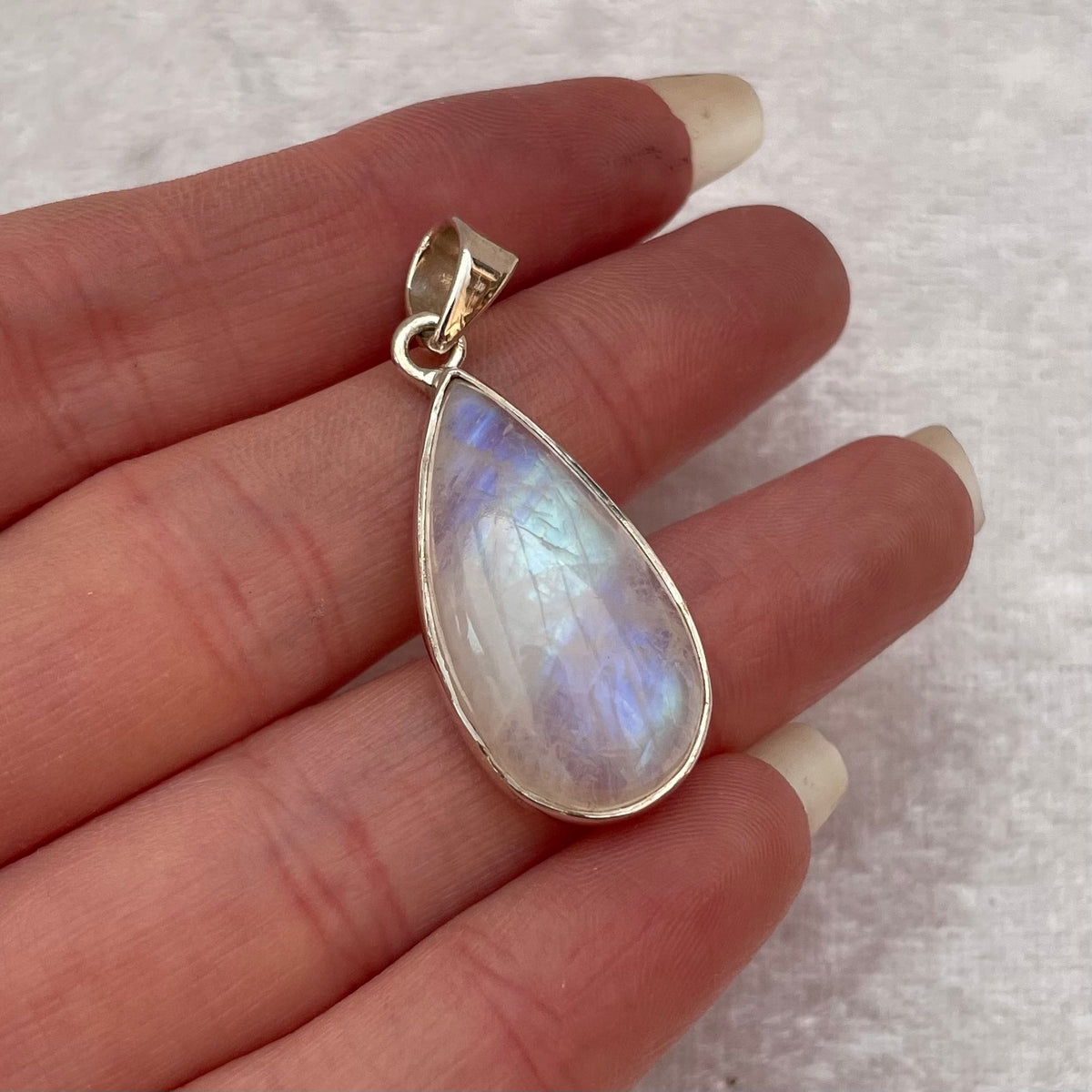 Rainbow Moonstone Pendant