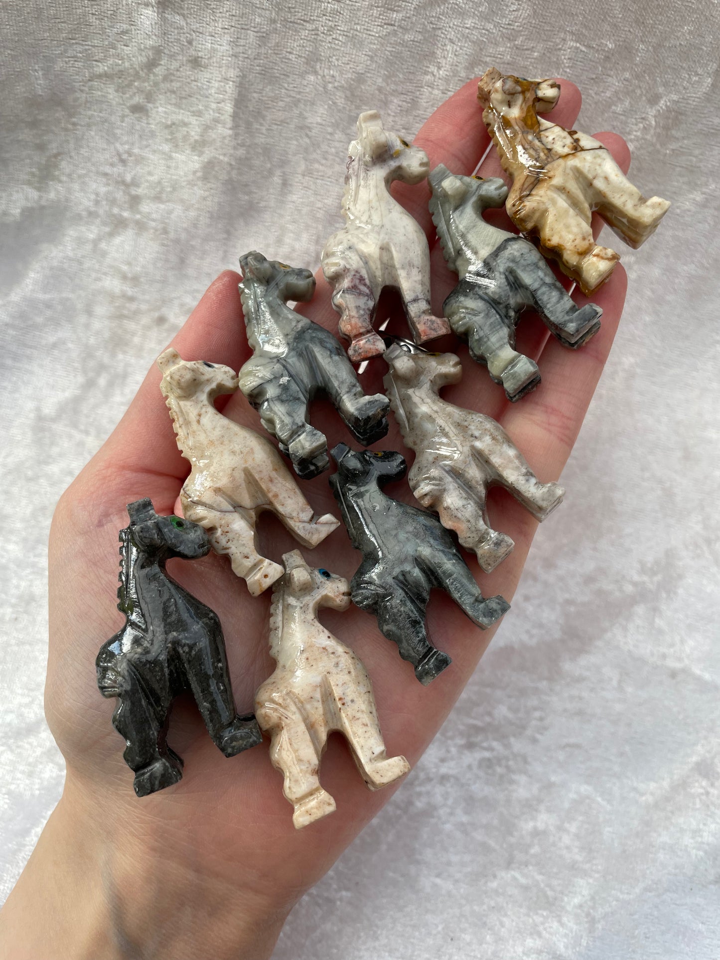 Soapstone Giraffes