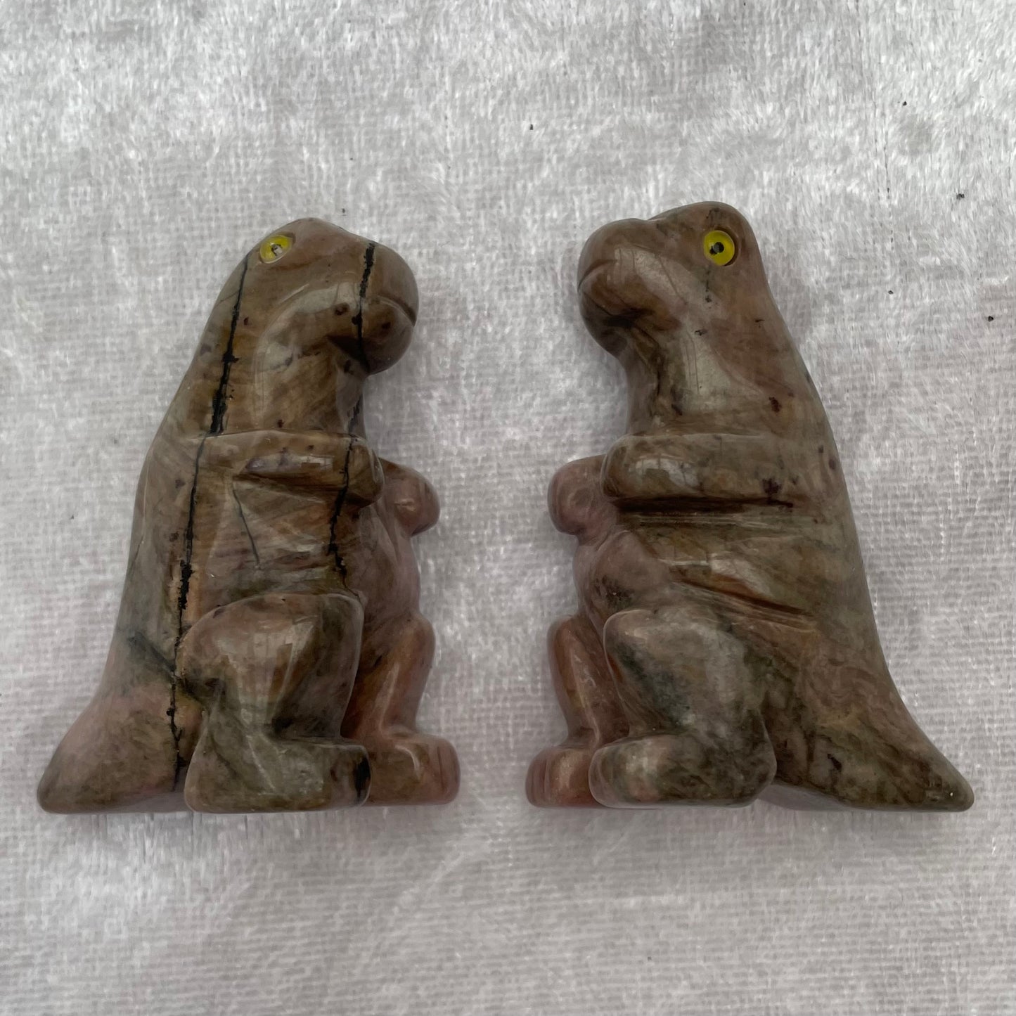 Rhodonite Dinosaurs