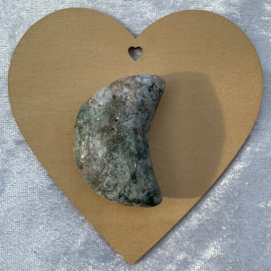 Moss Agate Moon