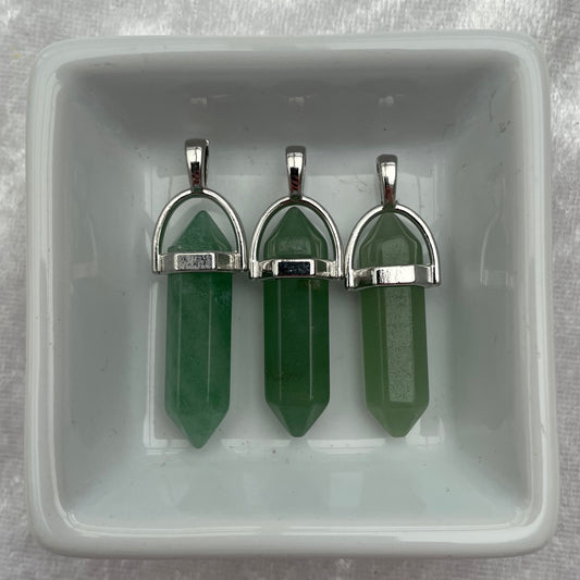 Green Aventurine DT Pendants