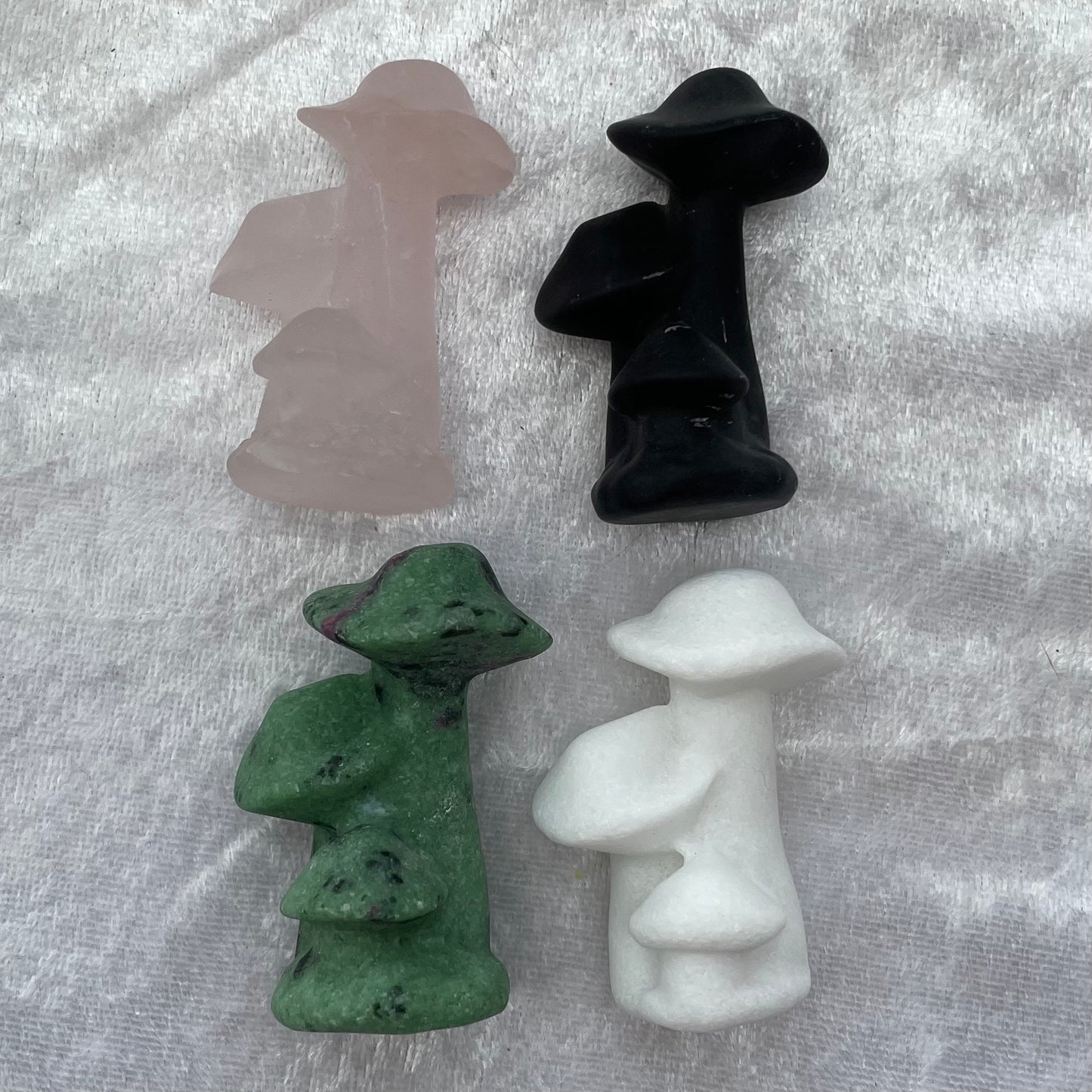 Crystal Mushroom Clusters