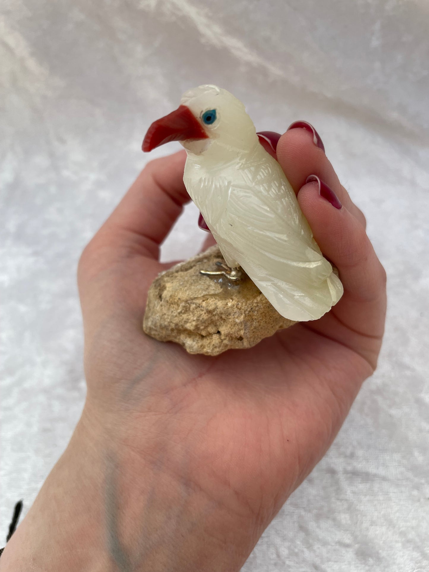 Crystal Bird in Multiple Stones