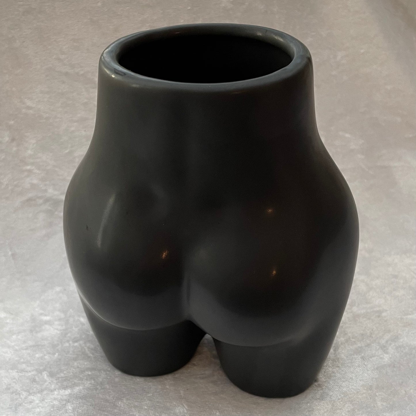 Black Torso Vase
