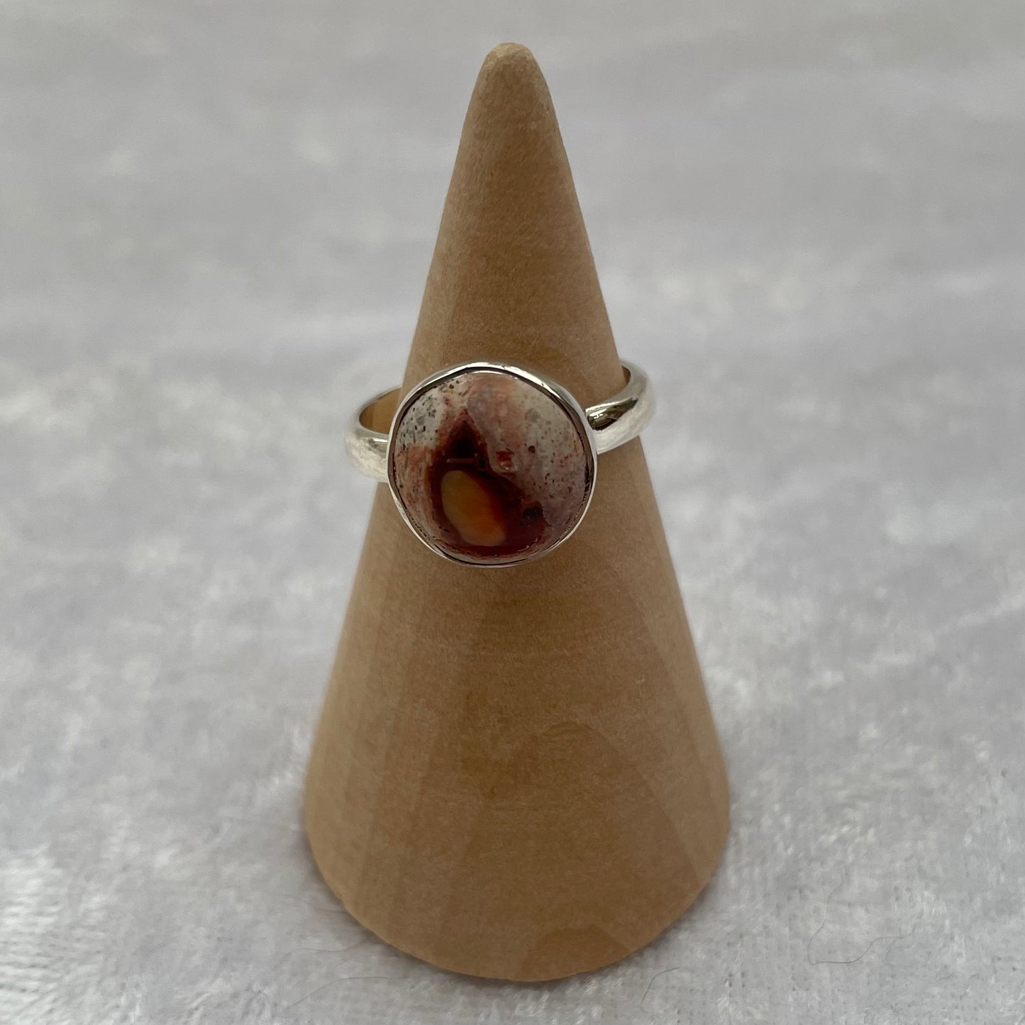 Mexican Fire Opal Ring