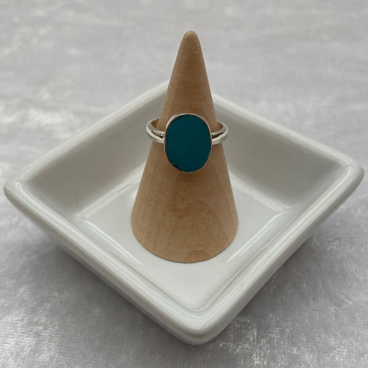 Sleeping Beauty Turquoise Ring