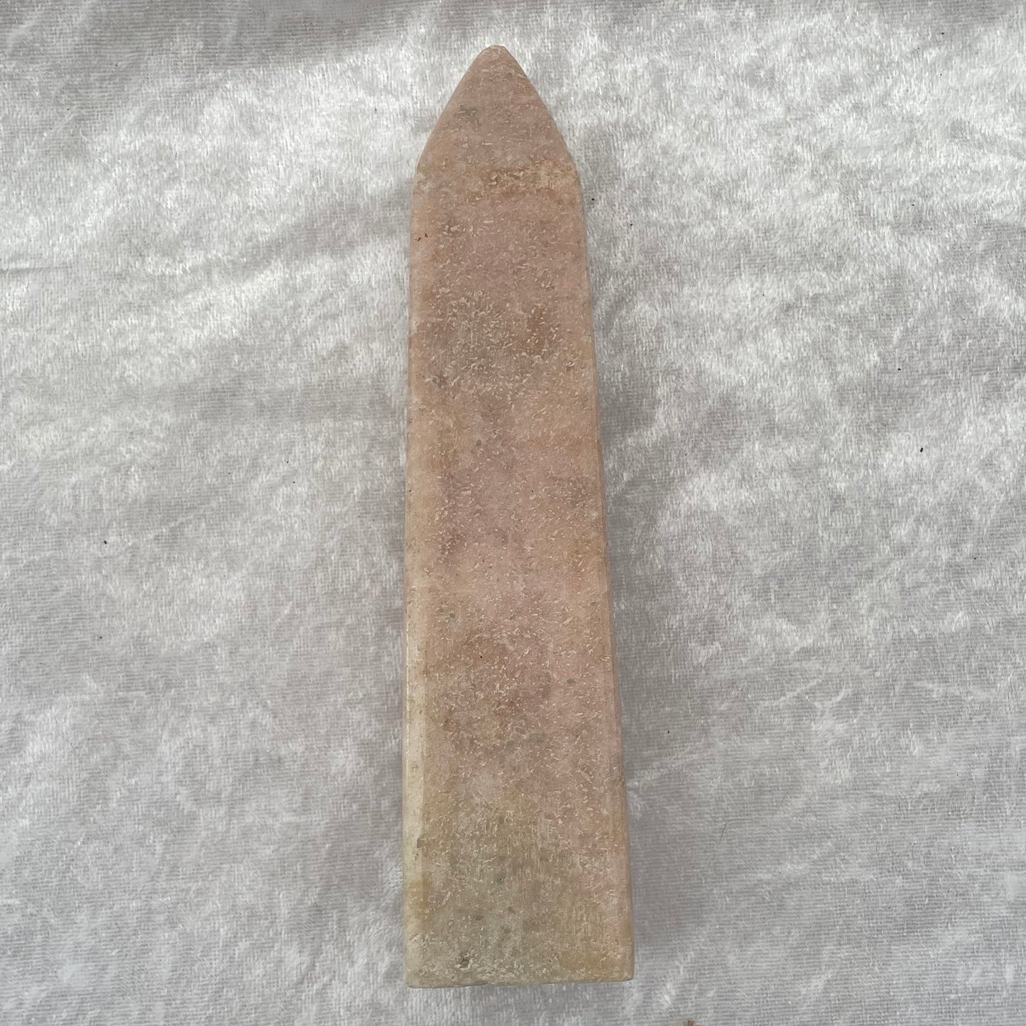 Large Pink Amethyst Tower