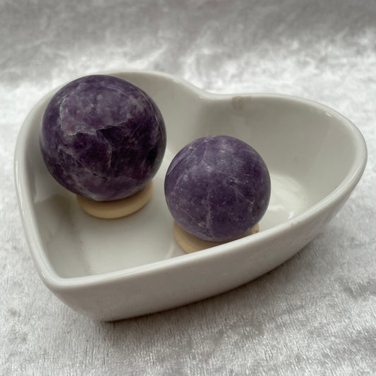 Lepidolite Spheres