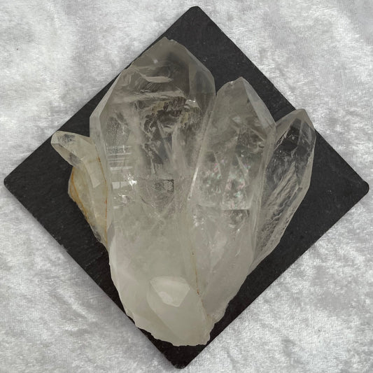 Clear Quartz Point Cluster