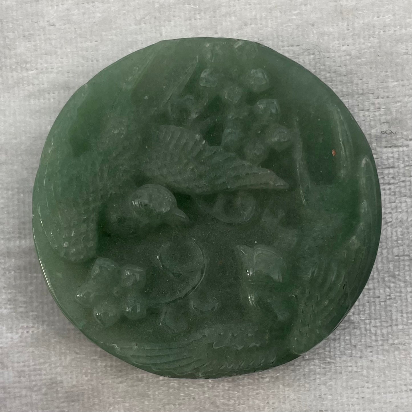 Green Aventurine Bird Carving