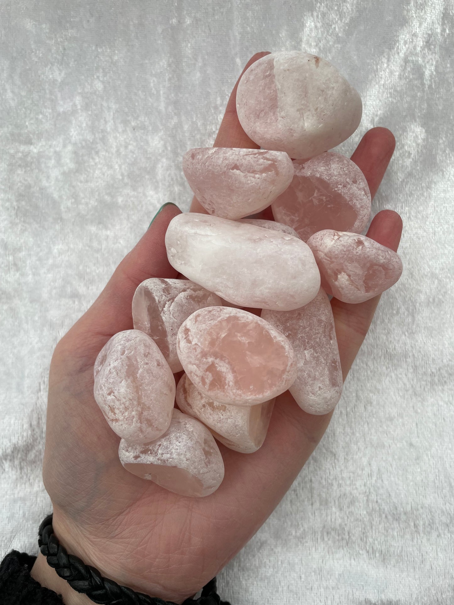 Rose Quartz Dragon Eggs Tumblestones