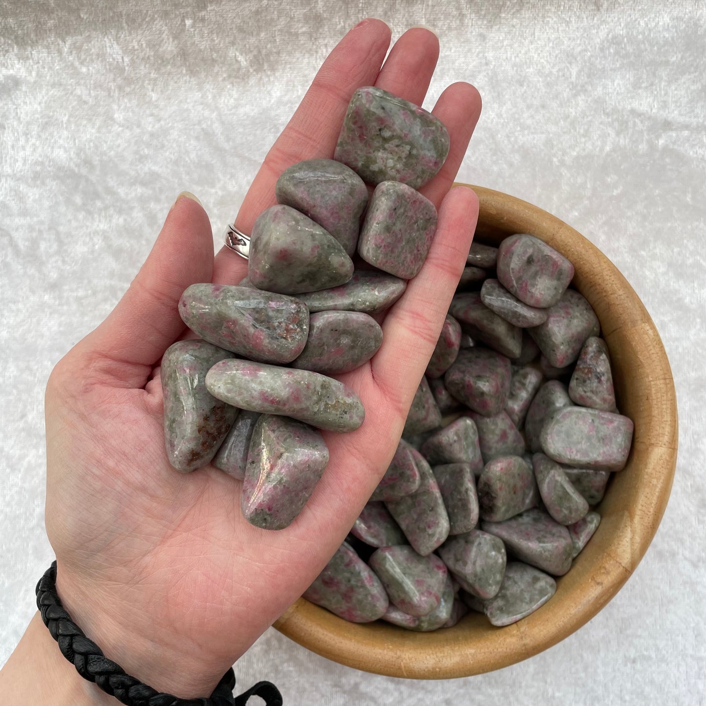 Pink Thulite Tumblestones