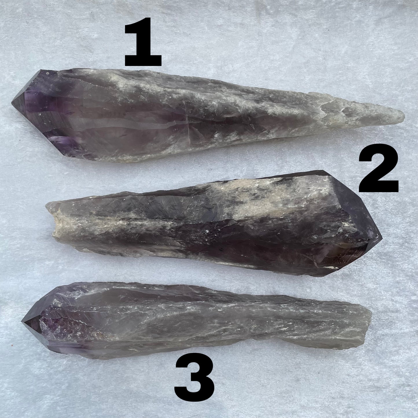 Elestial Amethyst Sceptre Points