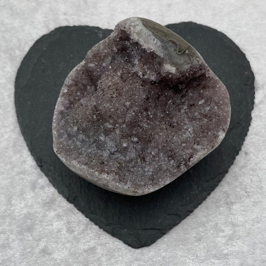 Sugar Amethyst Cut Base Cluster