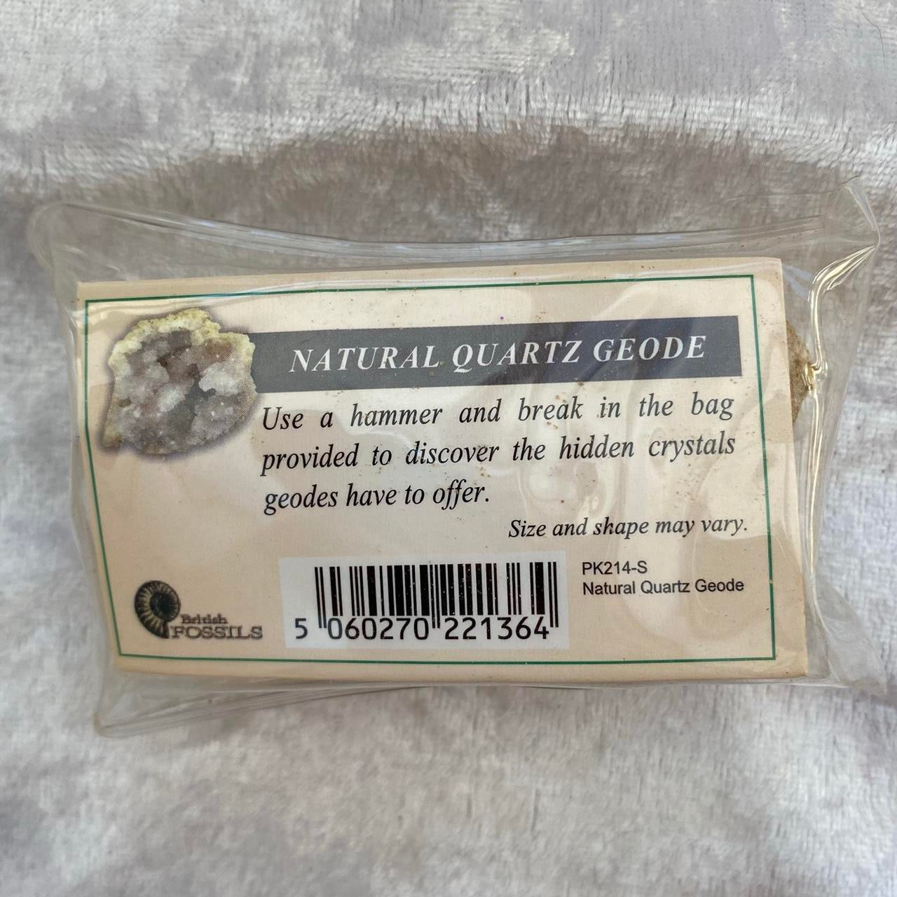 Break Your Own Quartz Geodes