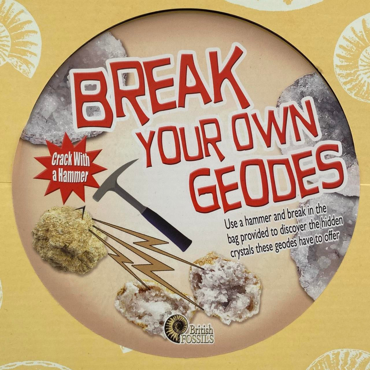 Break Your Own Quartz Geodes