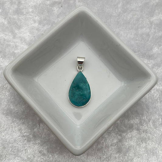 Sleeping Beauty Turquoise Pendant