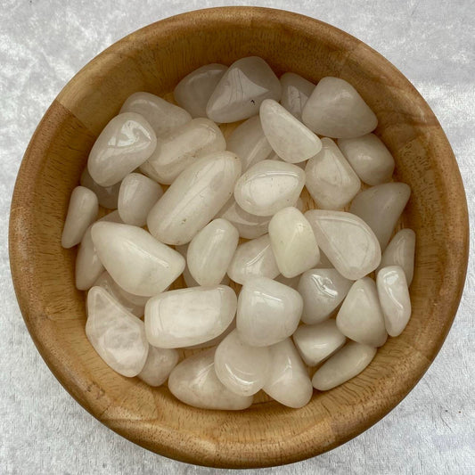 Milky Quartz tumblestones