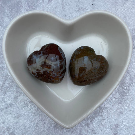 Ocean Jasper hearts