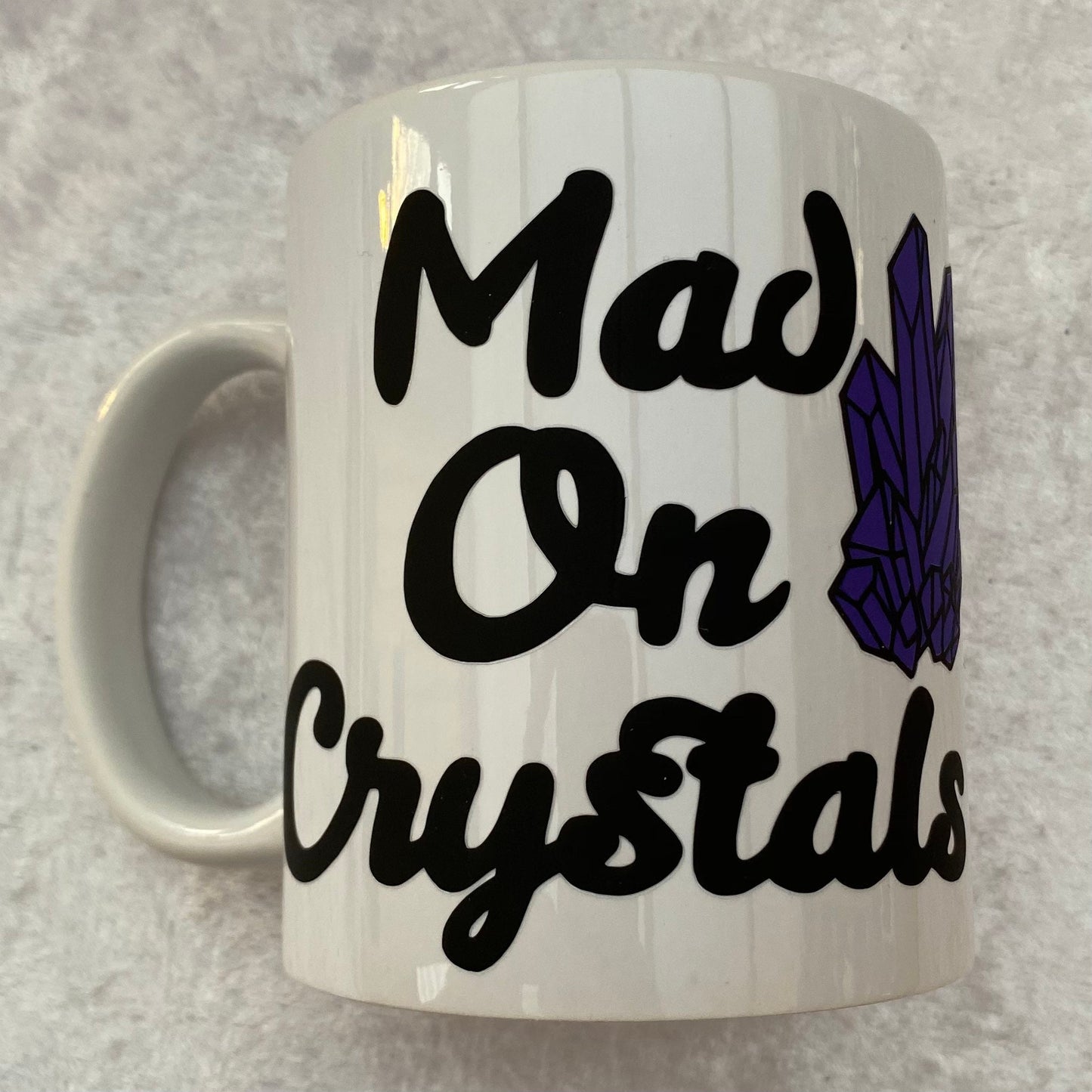 Mad On Crystals mug