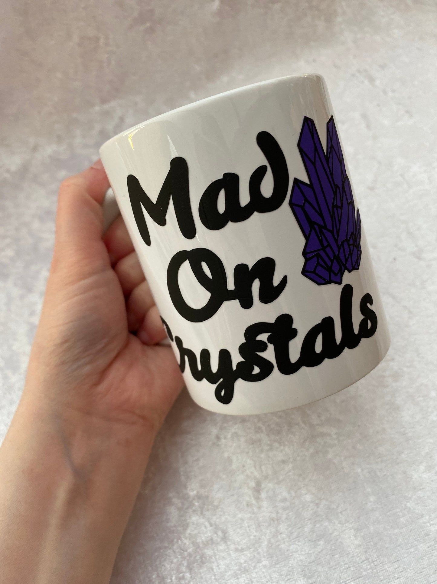 Mad On Crystals mug