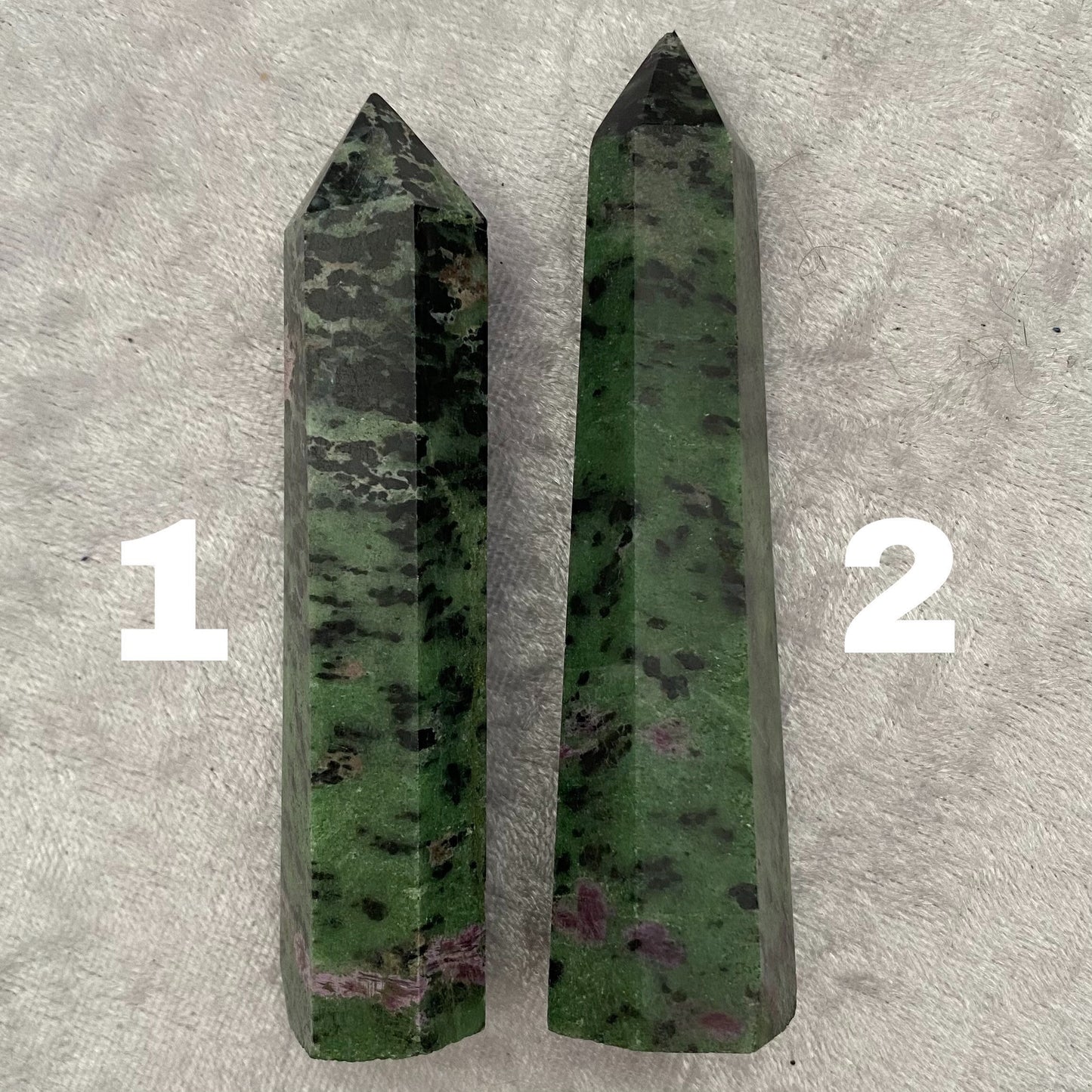 Ruby Zoisite towers
