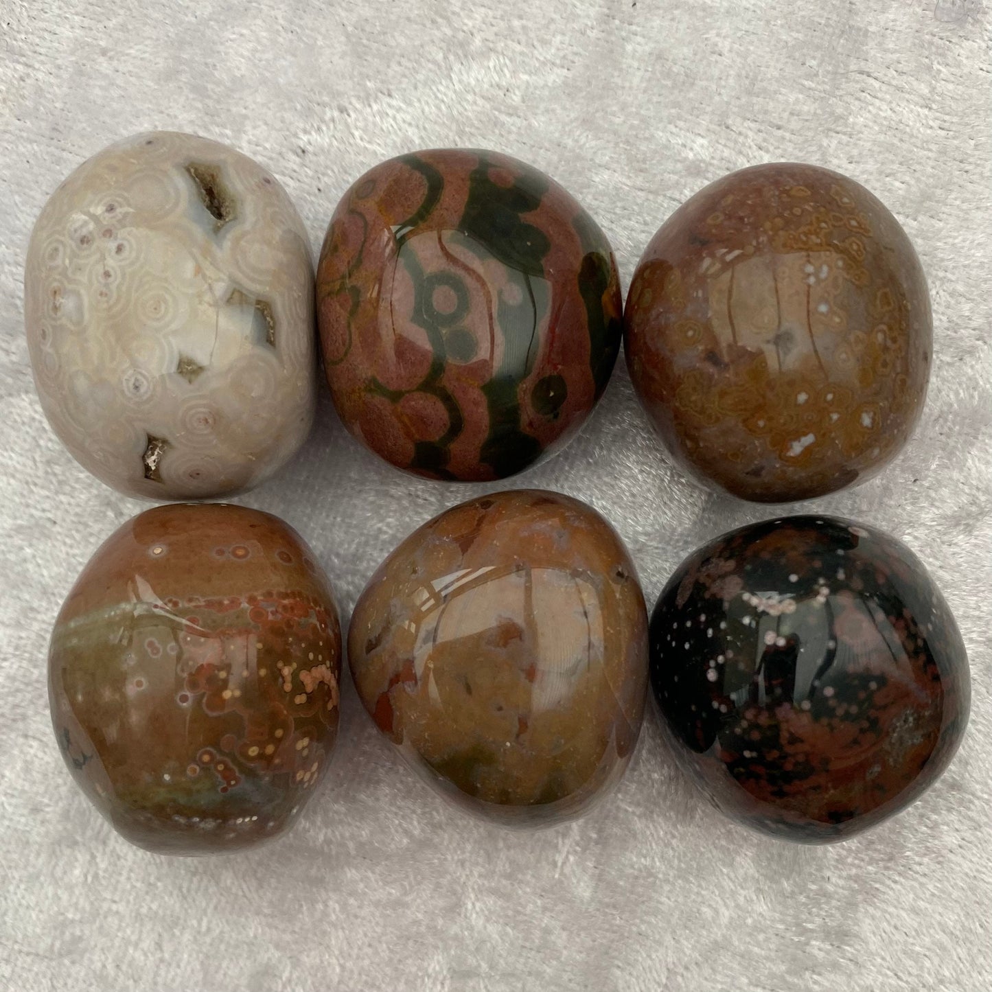 Ocean Jasper tumblestones