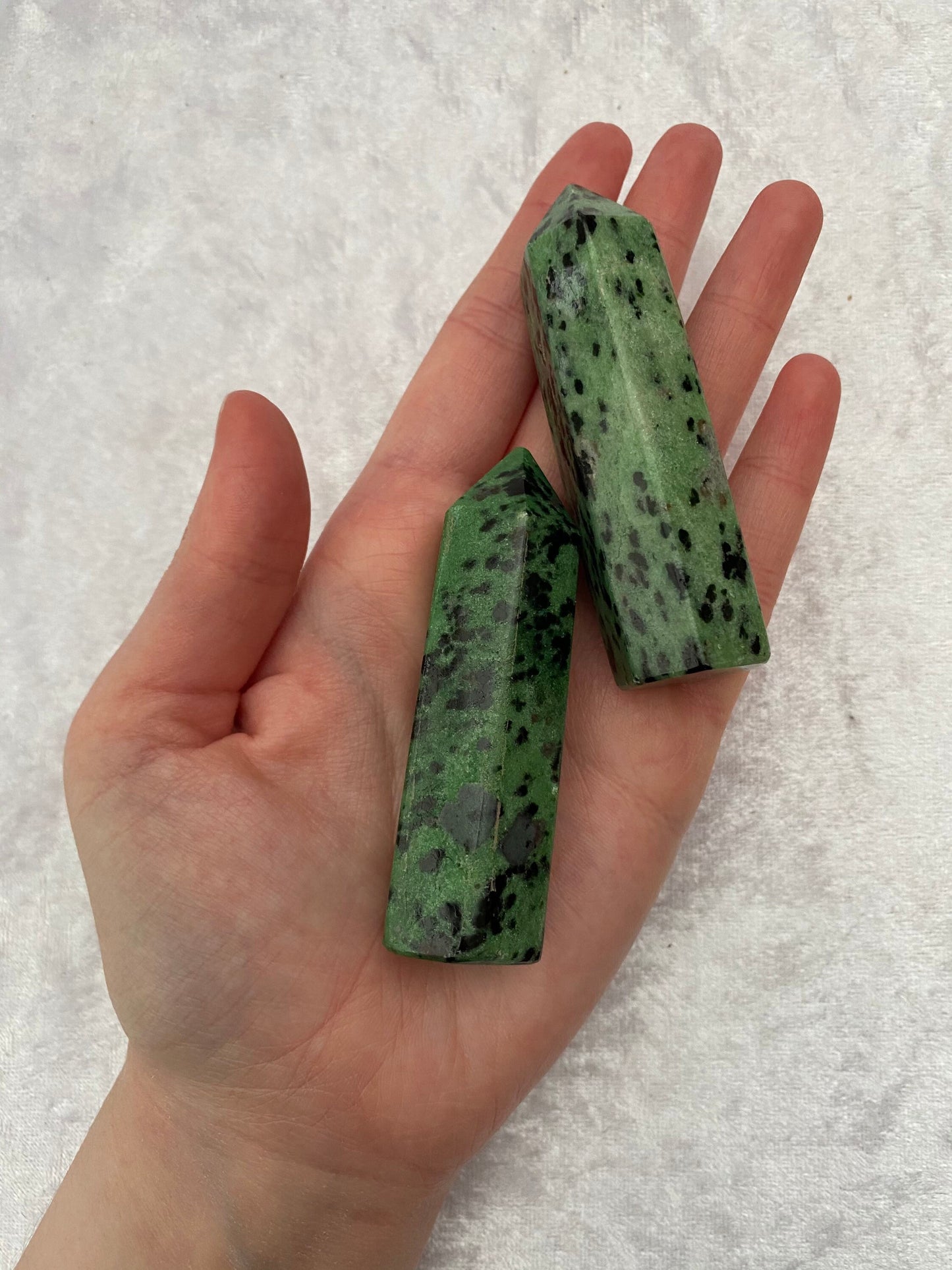 Ruby Zoisite towers