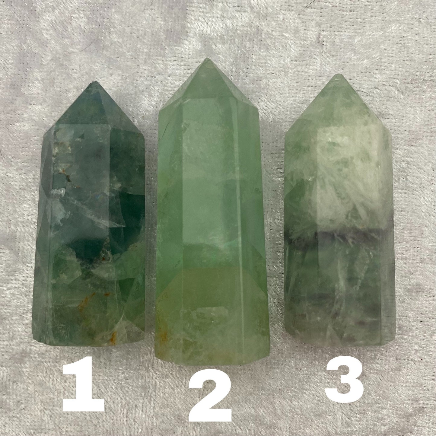 Rainbow Fluorite towers