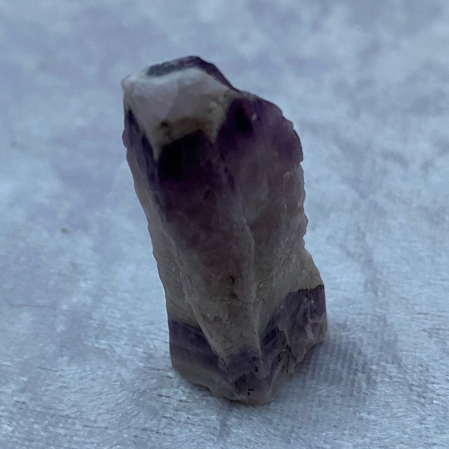 Mini rough Chevron Amethyst freeform