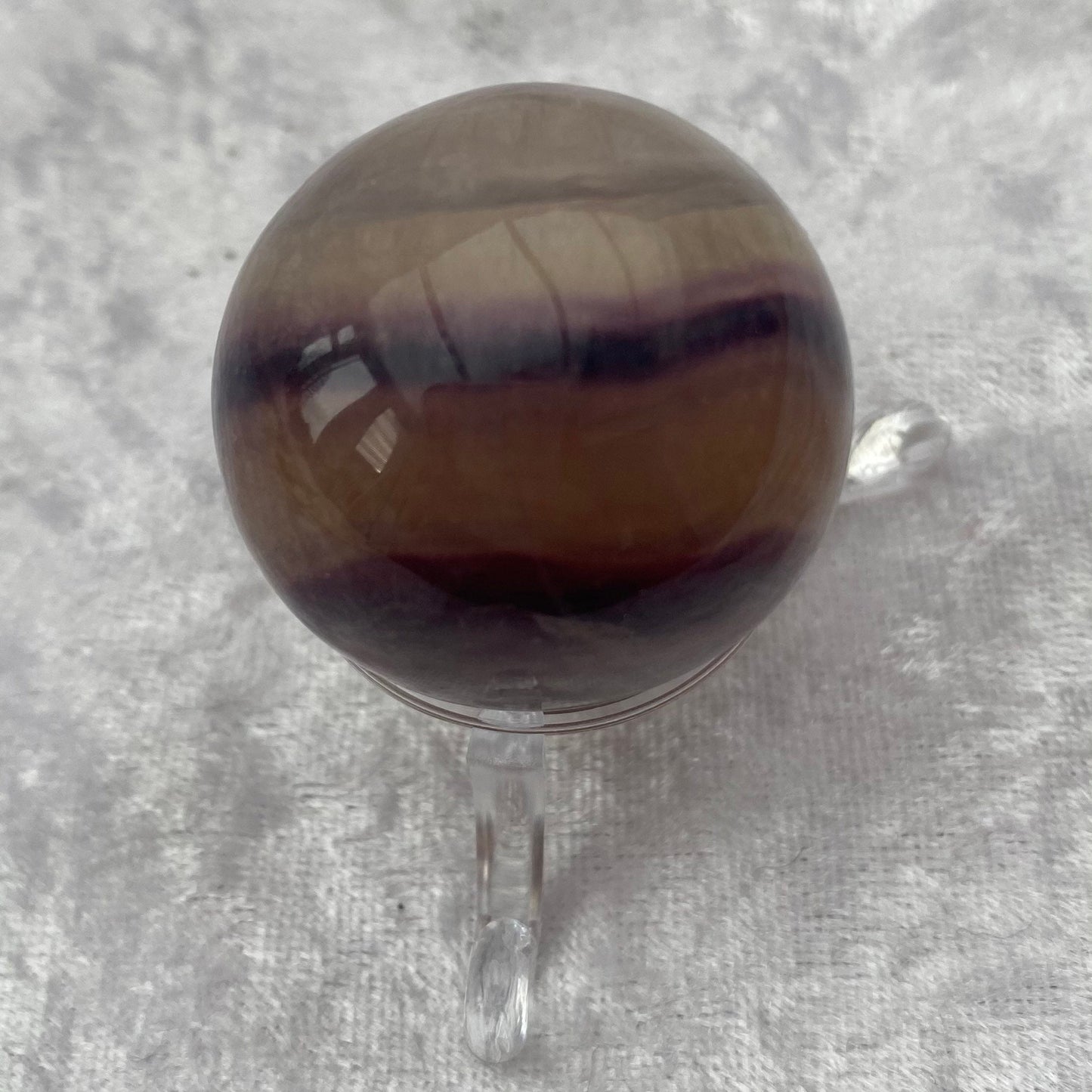 Rainbow Fluorite sphere