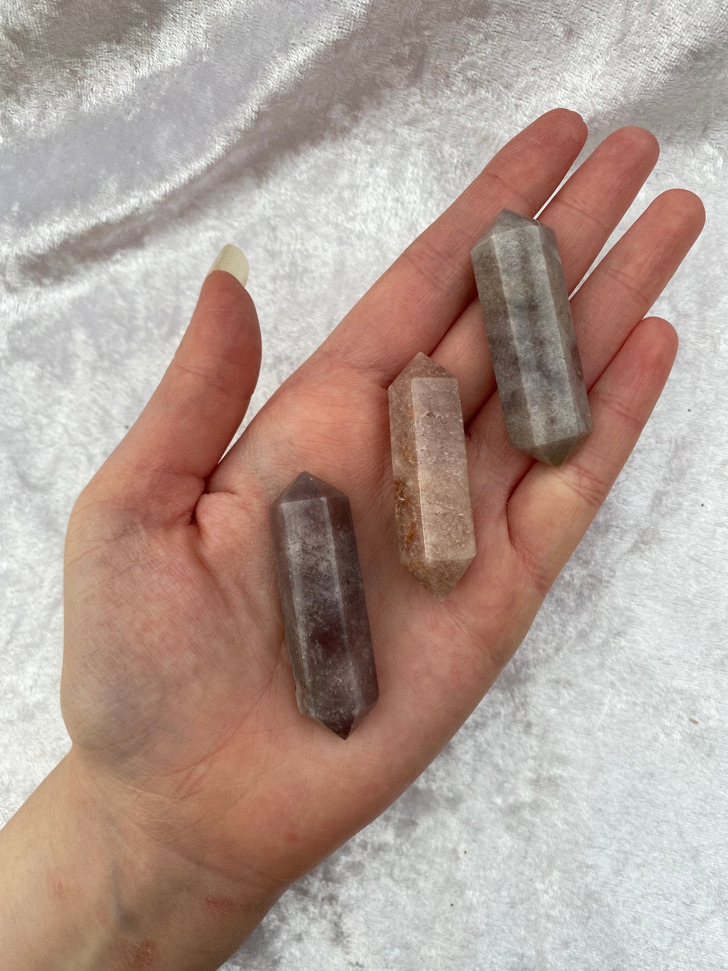 Pink Amethyst mini DT points