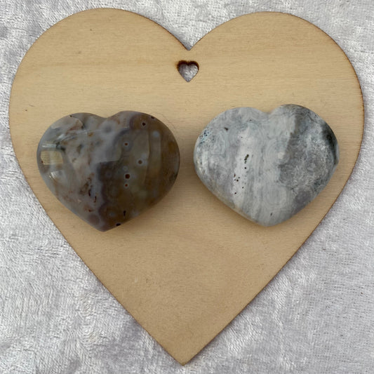 Ocean Jasper hearts