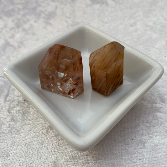 Amphibole Quartz points