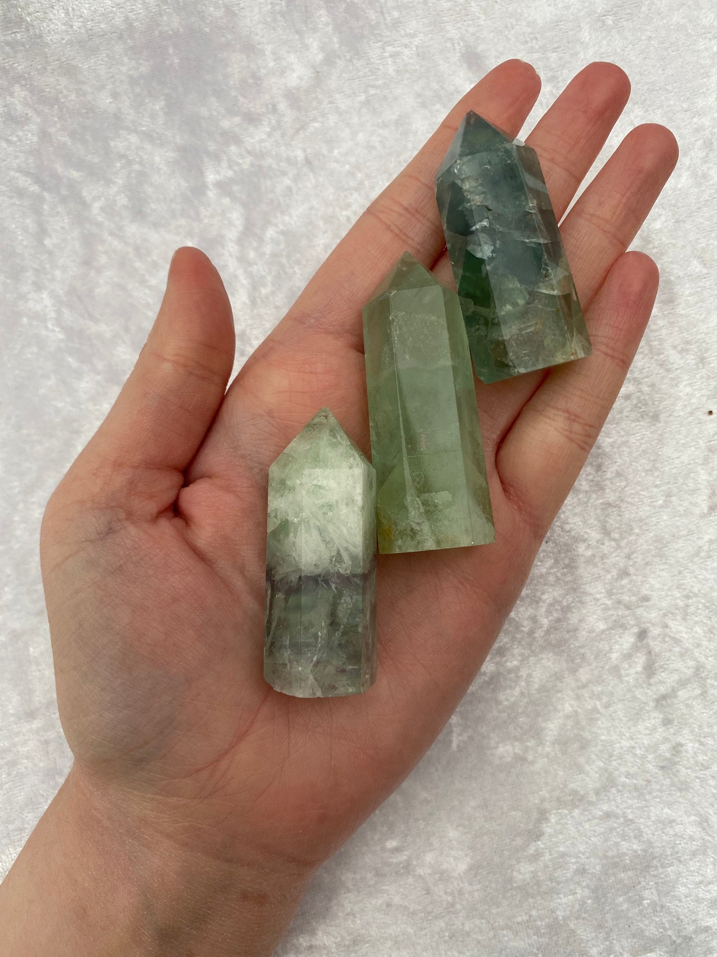 Rainbow Fluorite towers