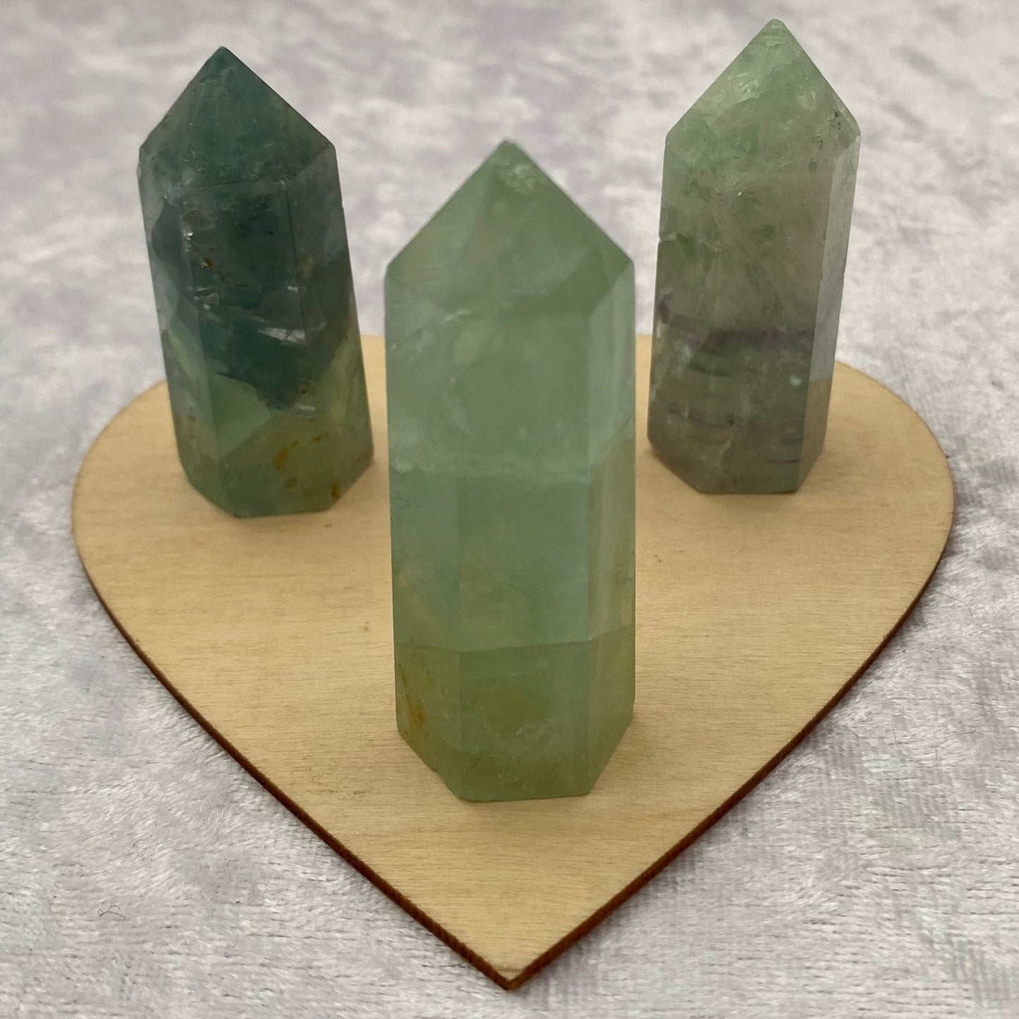 Rainbow Fluorite towers
