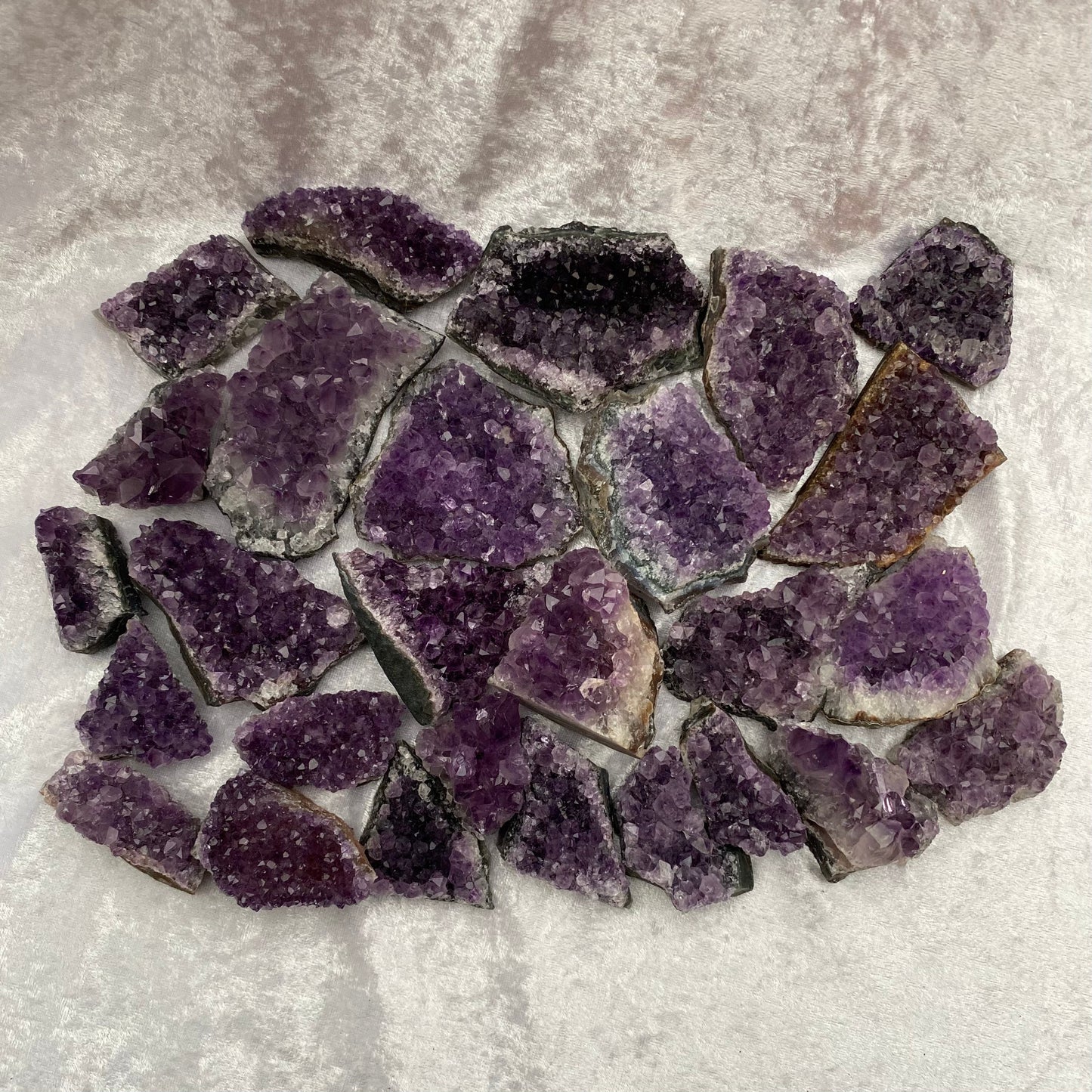 Uruguayan Amethyst clusters