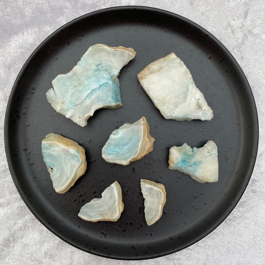 Hemimorphite Stalactite slices