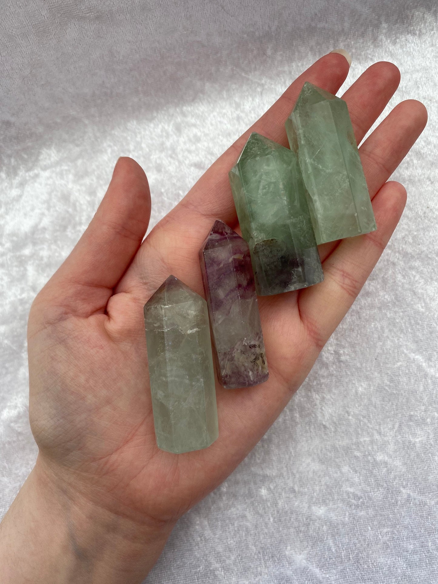 Rainbow Fluorite towers