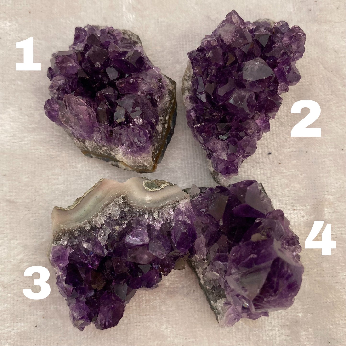 Top Grade Uruguayan Amethyst Clusters