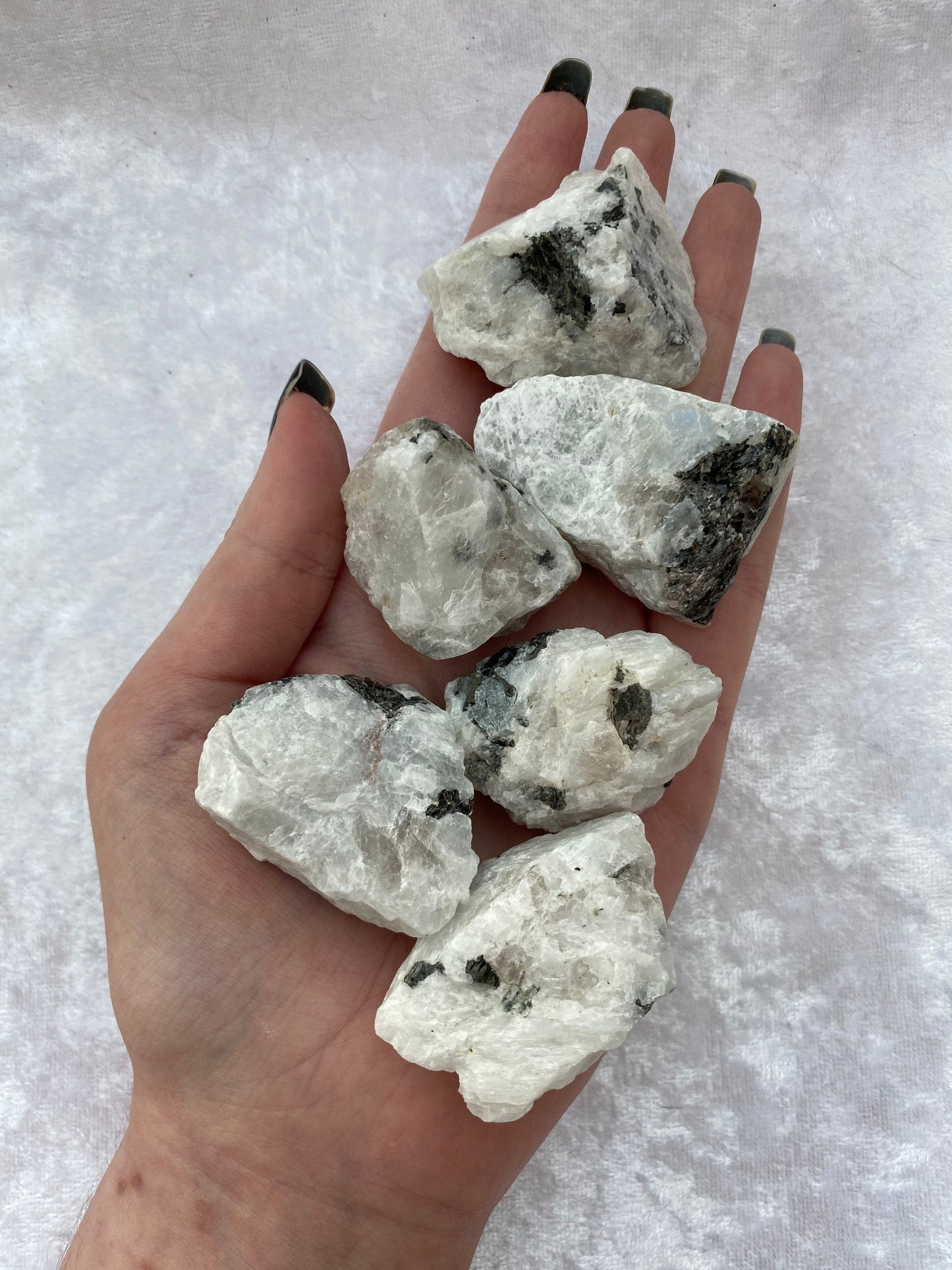 Rough Rainbow Moonstone