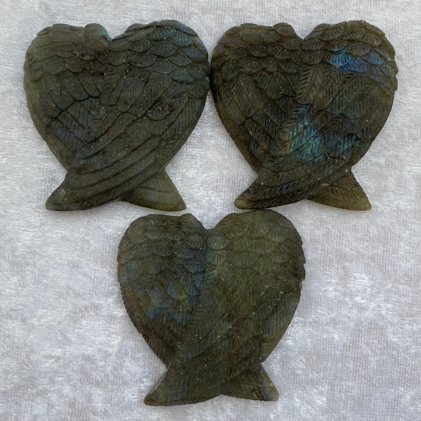 Labradorite angel wings