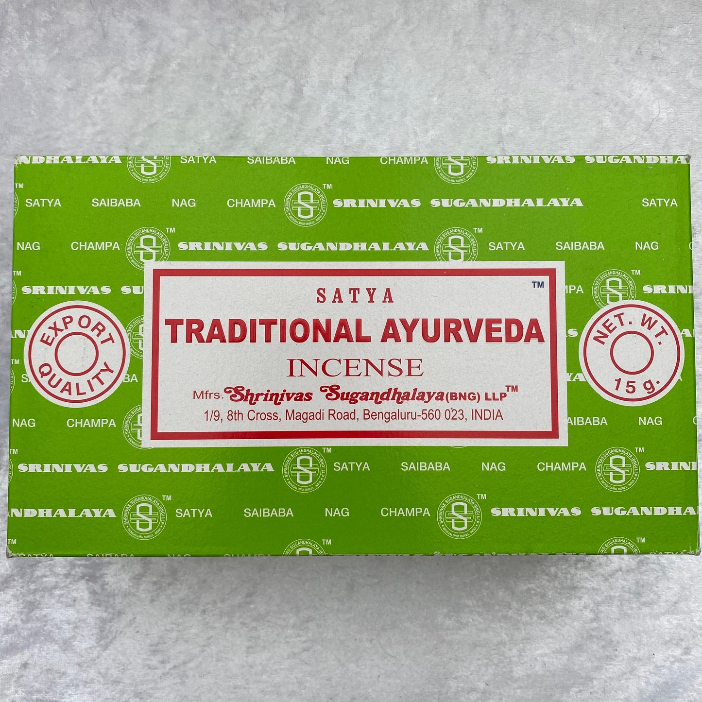 Traditional Ayurveda incense