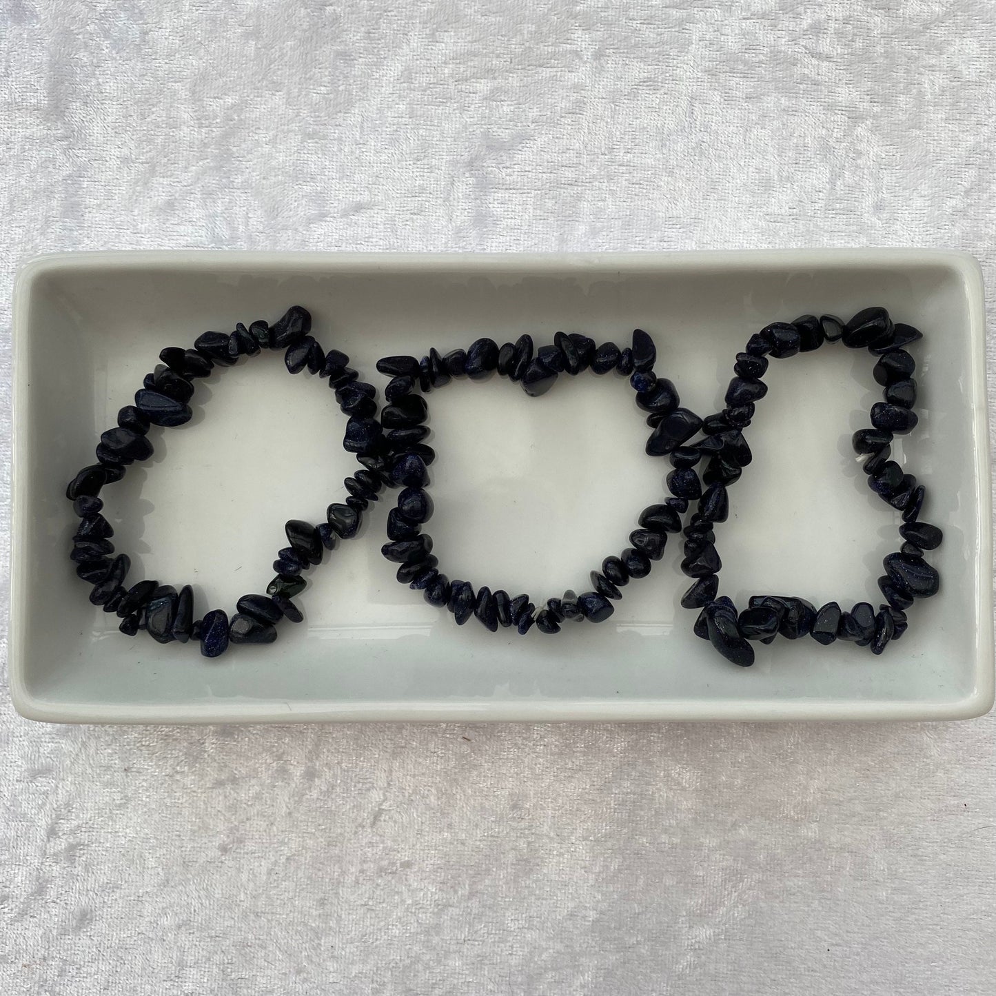 Blue Goldstone bracelets