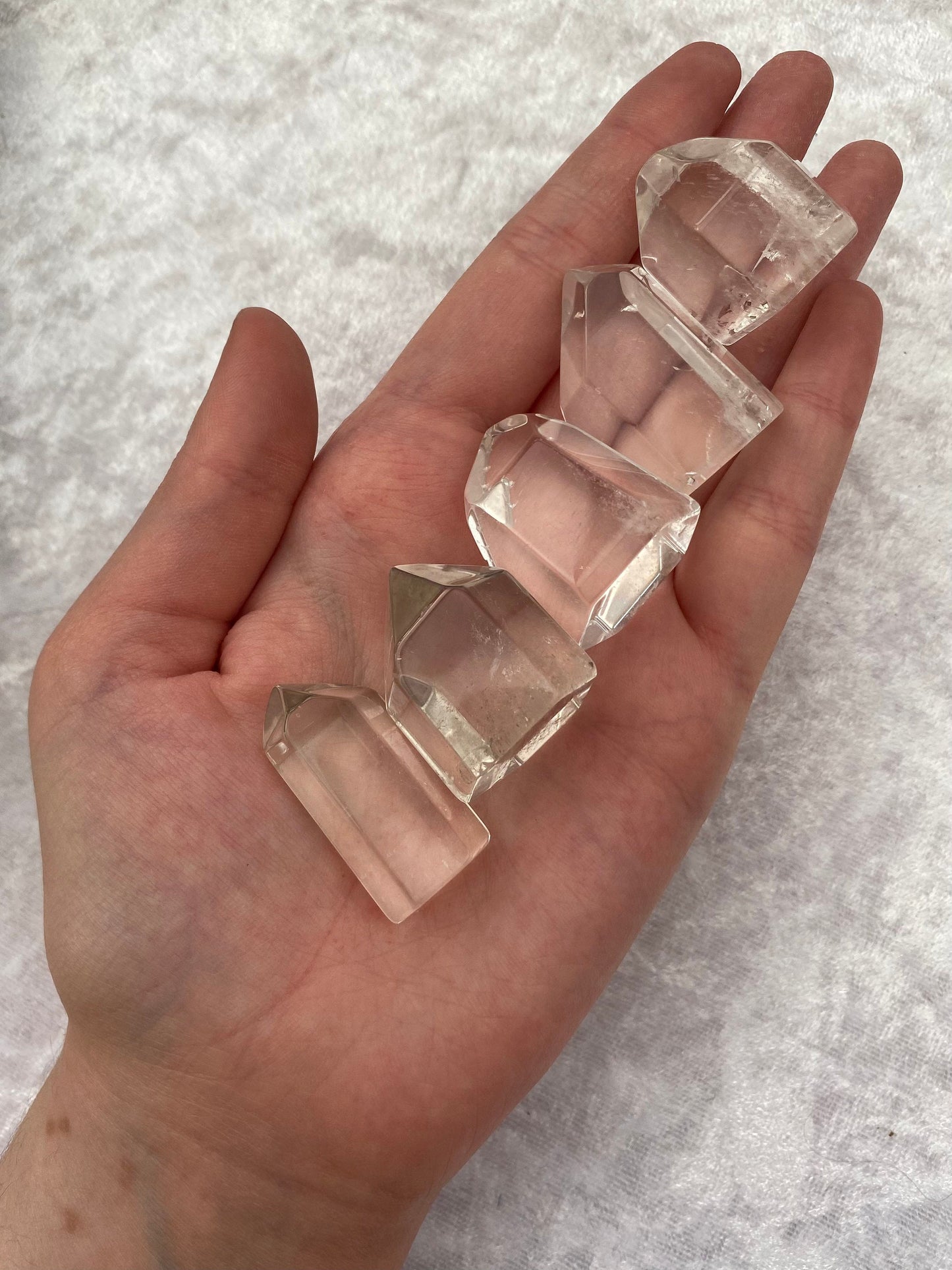 Mini Clear Quartz towers