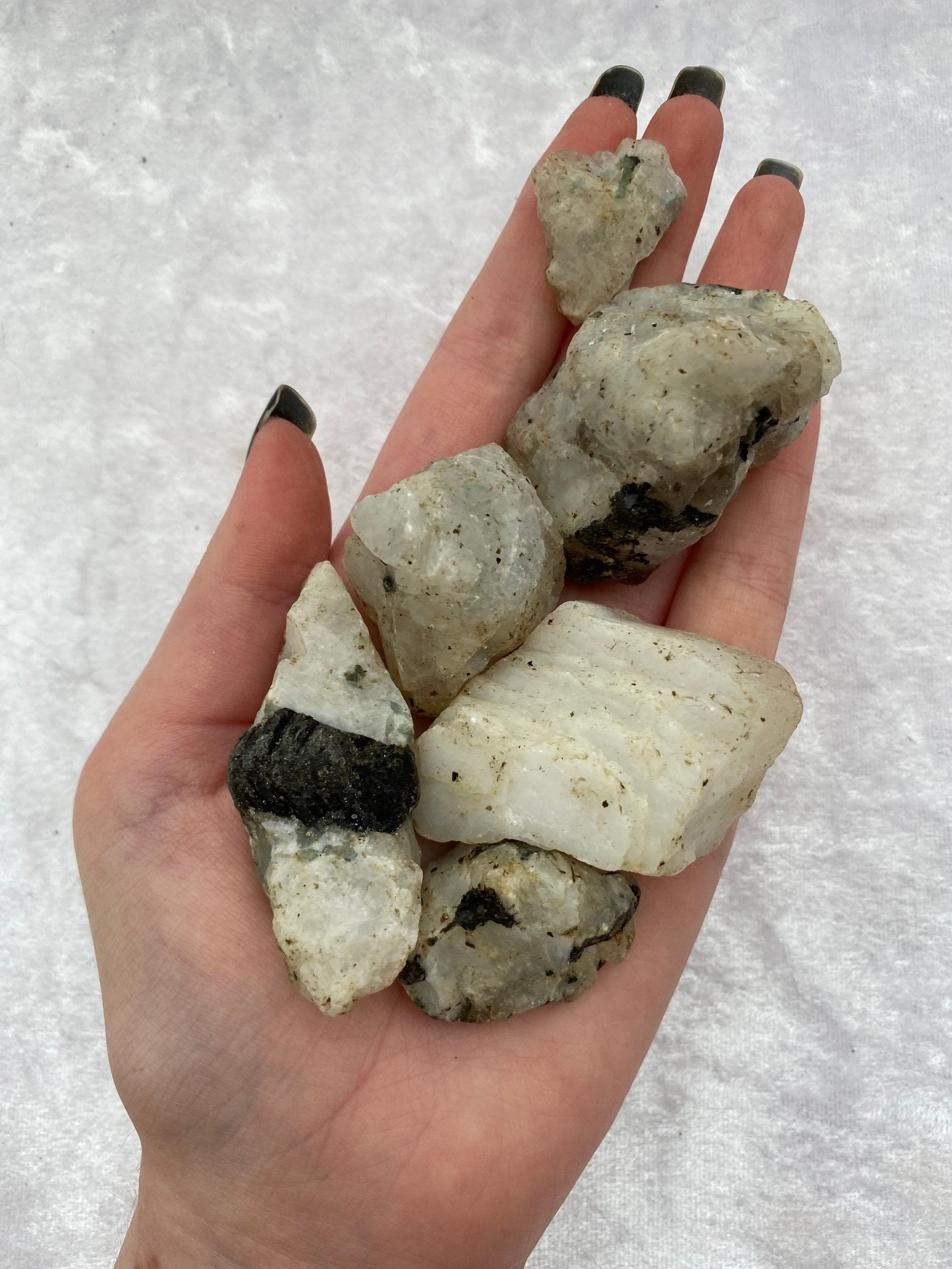 Rough Rainbow Moonstone